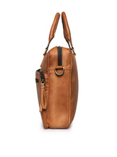 Load image into Gallery viewer, Teakwood Genuine Leather Laptop bag
