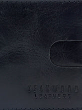 Load image into Gallery viewer, Teakwood Genuine Leather Black Colour Money Clip