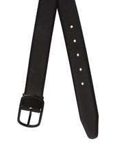 Load image into Gallery viewer, Men Black & Brown Reversible Genuine Leather Belt