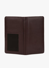 Load image into Gallery viewer, Teakwood Genuine Leathers Unisex Passport holder Solid Brown
