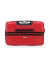 Load image into Gallery viewer, Unisex Red Textured Hard-Sided Set Trolley Suitcase