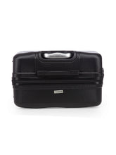 Load image into Gallery viewer, Unisex Black Textured Hard-Sided Large Trolley Suitcase