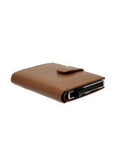 Load image into Gallery viewer, Teakwood Genuine Leathers Men Tan Solid Leather Card Holder