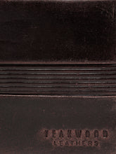 Load image into Gallery viewer, Teakwood Genuine Leather Brown Colour Two Fold Wallet