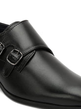 Load image into Gallery viewer, Teakwood Men Genuine Leather Double-Strap Monk Shoes
