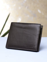 Load image into Gallery viewer, Teakwood Men Genuine Leather Bi Fold Wallet (Brown) - Clearance sale