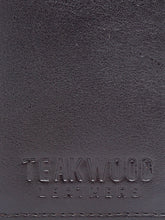 Load image into Gallery viewer, Teakwood Genuine Leather Brown Colour Tri-Fold Wallet
