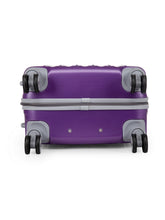 Load image into Gallery viewer, Teakwood Unisex Purple Trolley Bag - Large