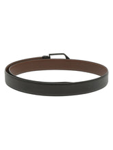 Load image into Gallery viewer, Teakwood Genuine Leather Black Belt