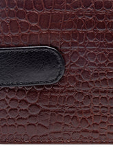 Load image into Gallery viewer, Teakwood Unisex Genuine Leather Brown Bi Fold RFID Solid Wallet