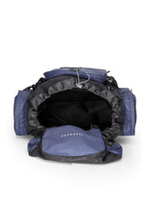 Load image into Gallery viewer, Teakwood Leathers Unisex Blue & Black Colourblocked Rucksack
