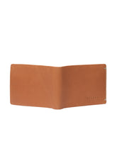 Load image into Gallery viewer, Teakwood Genuine Leathers Men Tan Solid Leather Two Fold Wallet