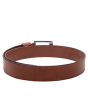 Load image into Gallery viewer, Teakwood Men Genuine Leather Black Solid Casual Belt