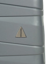 Load image into Gallery viewer, Unisex Grey Textured Hard-Sided Medium Size Trolley Bag