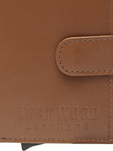 Load image into Gallery viewer, Teakwood Genuine Leathers Men Tan Solid Leather Card Holder