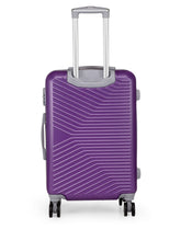 Load image into Gallery viewer, Teakwood Unisex Purple Trolley Bag - Large