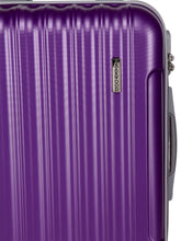 Load image into Gallery viewer, Teakwood Unisex Purple Trolley Bag - Small