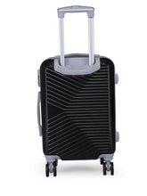 Load image into Gallery viewer, Teakwood Unisex Black Trolley Bag - Small