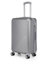 Load image into Gallery viewer, Teakwood Unisex Silver Trolley Bag - Large