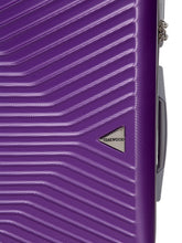 Load image into Gallery viewer, Teakwood Unisex Purple Trolley Bag - Small