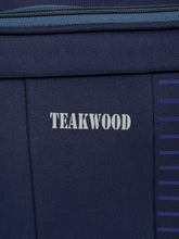 Load image into Gallery viewer, Teakwood Rolling Medium Duffel Travel Bag (Blue)