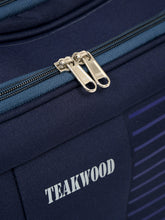 Load image into Gallery viewer, Teakwood Rolling Medium Duffel Travel Bag (Blue)