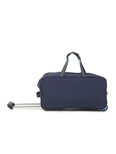 Load image into Gallery viewer, Teakwood Rolling Medium Duffel Travel Bag (Blue)
