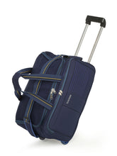 Load image into Gallery viewer, Teakwood Rolling Small Duffel Travel Bag (Blue)
