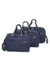 Load image into Gallery viewer, Teakwood Rolling Set of Duffel Bag (Blue)