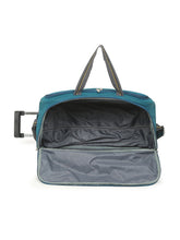 Load image into Gallery viewer, Set of Teakwood Rolling Duffel Travel Bag (Teal)