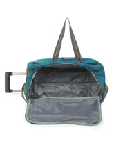 Load image into Gallery viewer, Teakwood Rolling Small Duffel Travel Bag (Teal)