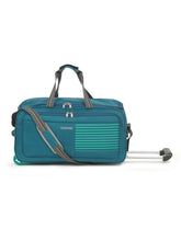 Load image into Gallery viewer, Teakwood Rolling Medium Duffel Travel Bag (Teal)