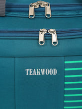 Load image into Gallery viewer, Teakwood Rolling Large Duffel Travel Bag (Teal)