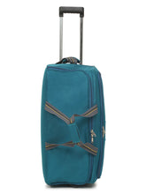 Load image into Gallery viewer, Teakwood Rolling Large Duffel Travel Bag (Teal)