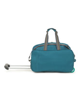 Load image into Gallery viewer, Teakwood Rolling Small Duffel Travel Bag (Teal)