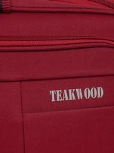 Load image into Gallery viewer, Teakwood Rolling Set of Duffel Bag (Red)