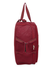 Load image into Gallery viewer, Teakwood Rolling Large Duffel Bag (Red)