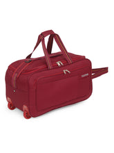 Load image into Gallery viewer, Teakwood Rolling Small Duffel Bag (Red)