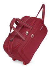 Load image into Gallery viewer, Teakwood Rolling Small Duffel Bag (Red)
