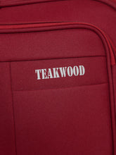 Load image into Gallery viewer, Teakwood Rolling Small Duffel Bag (Red)