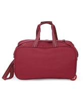 Load image into Gallery viewer, Teakwood Rolling Small Duffel Bag (Red)