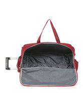 Load image into Gallery viewer, Teakwood Rolling Medium Duffel Travel Bag (Red)