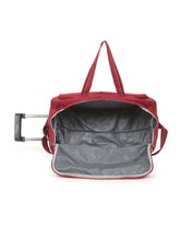 Load image into Gallery viewer, Teakwood Rolling Small Duffel Travel Bag (Red)
