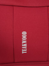 Load image into Gallery viewer, Teakwood Rolling Medium Duffel Travel Bag (Red)