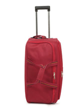 Load image into Gallery viewer, Teakwood Rolling Small Duffel Travel Bag (Red)