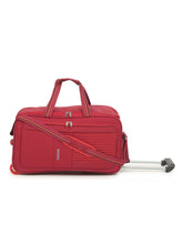 Load image into Gallery viewer, Teakwood Rolling Small Duffel Travel Bag (Red)