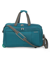 Load image into Gallery viewer, Teakwood Rolling Large Duffel Bag (Teal)