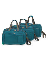 Load image into Gallery viewer, Teakwood Rolling Set of Duffel Bag (Teal)