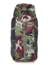 Load image into Gallery viewer, Unisex Grey & Green Camouflage Large Rucksack- 75 L