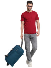 Load image into Gallery viewer, Teakwood Rolling Medium Duffel Bag (Teal)